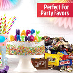 Authentic American imported chocolate variety mix displayed clearly to show the diverse selection of textures and flavors.