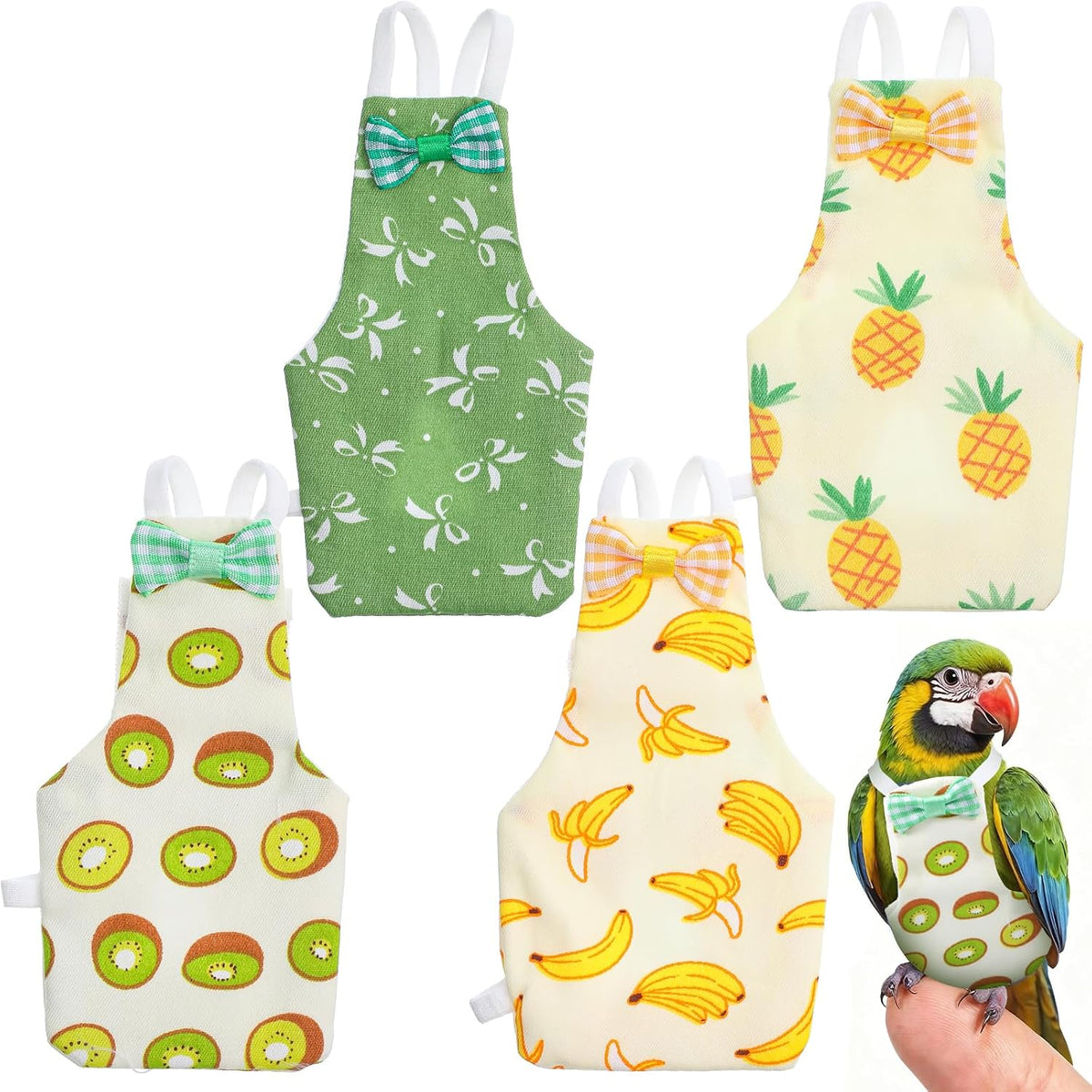 Imported bird diaper flight suit packaging configuration for small and medium parrots