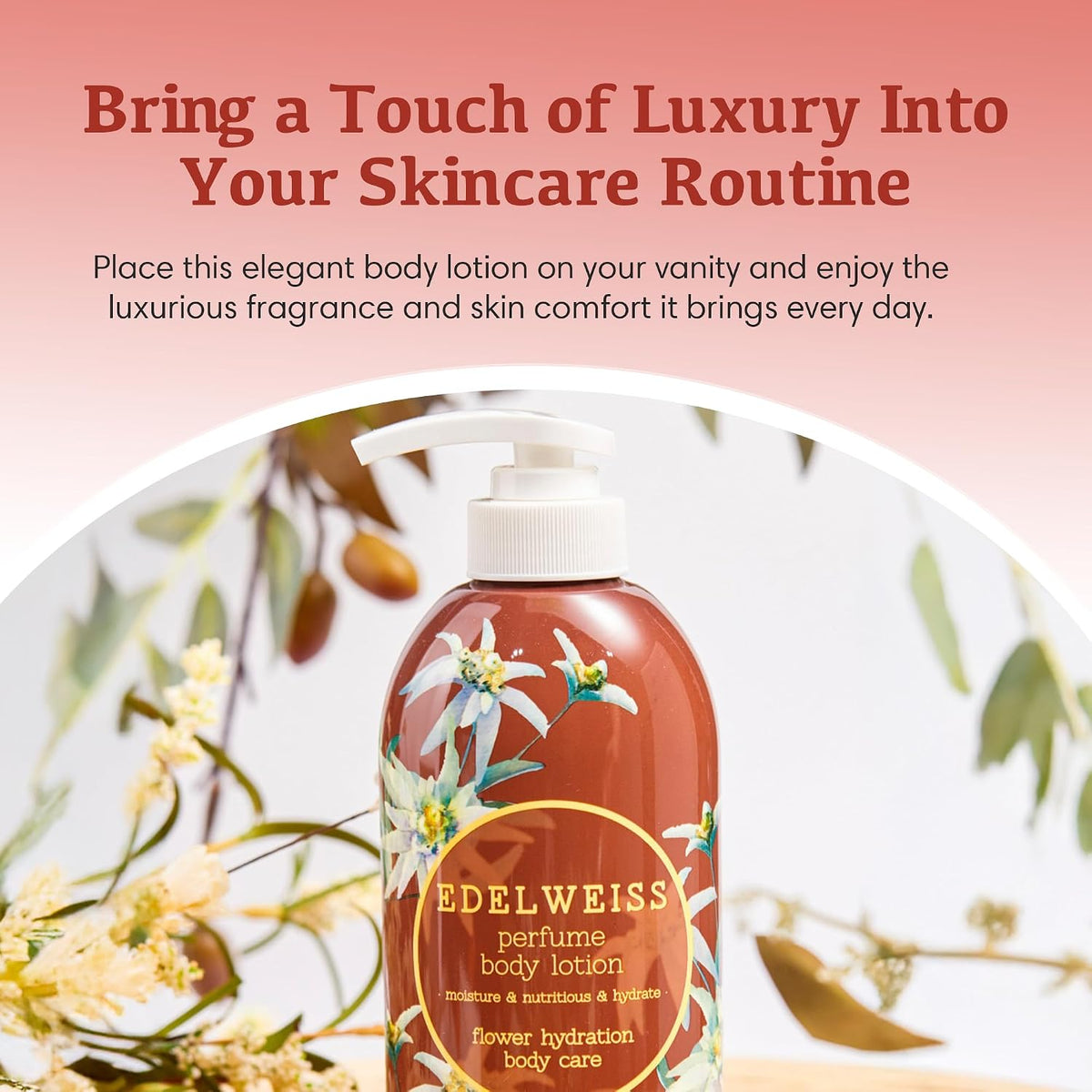 Jigott Edelweiss Perfume Body Lotion for hydration