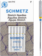 Schmetz sewing machine needles blister pack back view