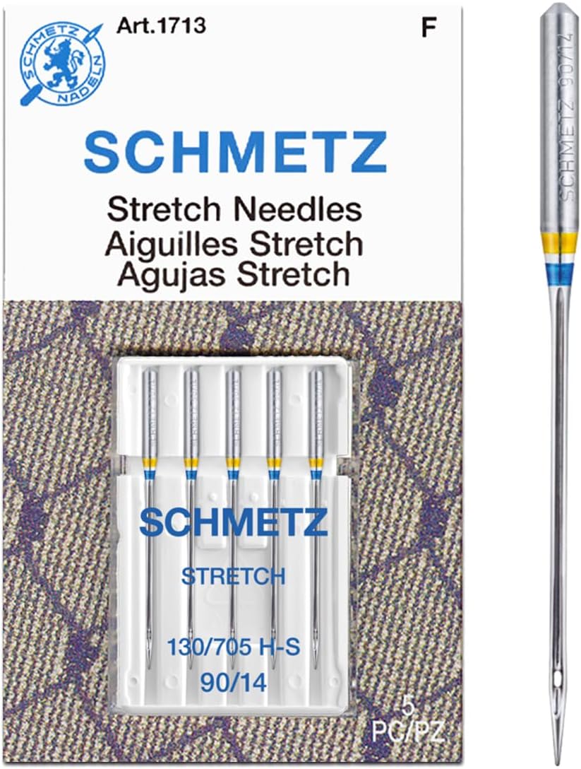 Schmetz sewing machine needles blister pack back view