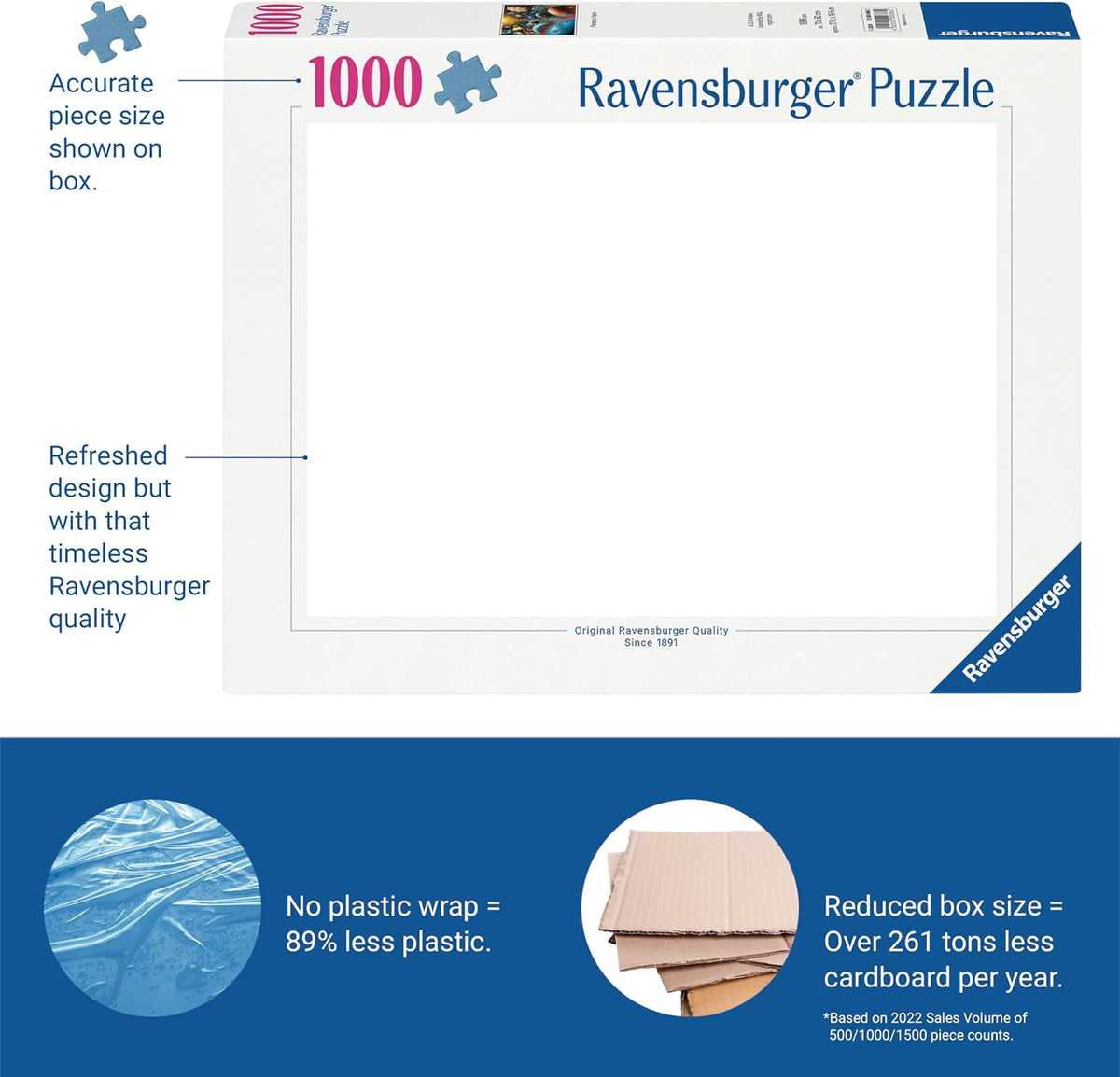 Ravensburger The Bookshop Puzzle - 1000 Piece Jigsaw Puzzle for Adults | Unique Puzzle Piece Design | Anti-Glare Surface | Premium Quality Materials | Great Gift Option - Image 10
