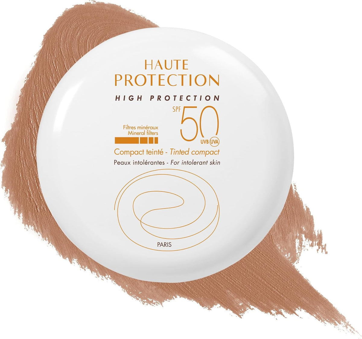 Avne Mineral Tinted Compact SPF 50, Mineral Sunscreen Tinted Sun Care with Mirror, Fragrance-Free for Sensitive Face SPF, Water Resistant, Non-Greasy, Does not Contain Avne Thermal Spring Water - Image 9