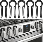 Pranite gas stove knob locks front view for child safety