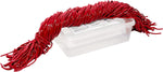 Old fashioned thin strawberry bootlaces candy ideal for kids snacking and creative baking.
