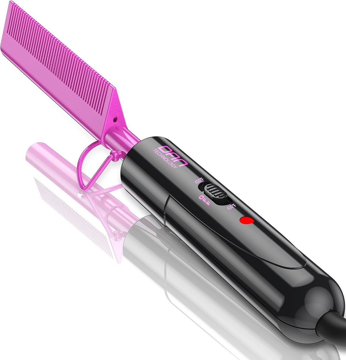 DAN Technology dual voltage ceramic pressing comb front view