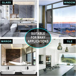 Richmirth window cleaner being used on a bathroom mirror