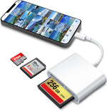 DenicMic SD CF Card Reader front view