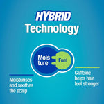 Alpecin hybrid caffeine shampoo back view ingredients list