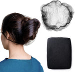 ZefeqCo black hair net front view packaging