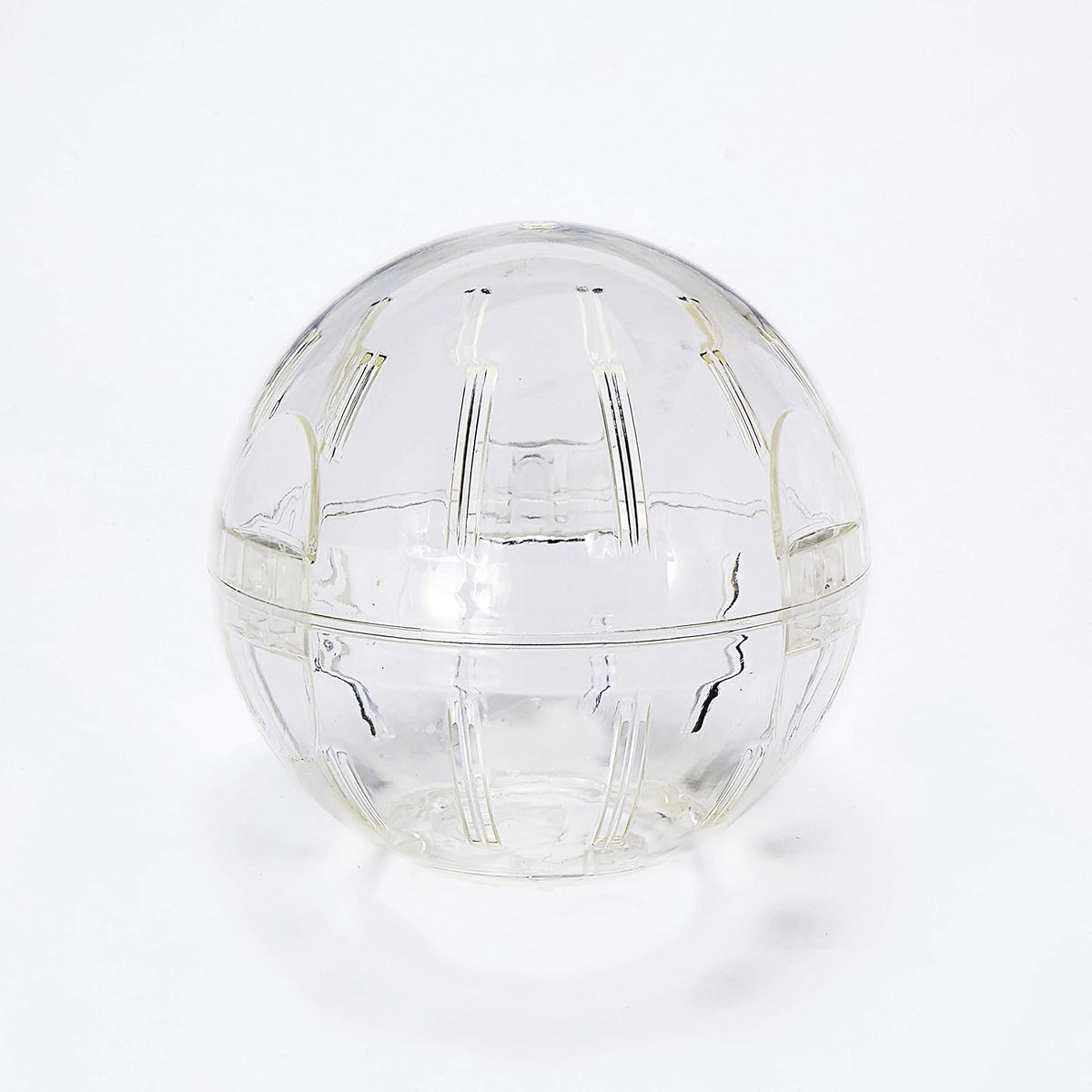 Kaytee clear pet run about sphere ventilation slots close up