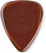 Jim Dunlop Primetone 3.0mm guitar plectra close up surface texture