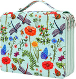 300 Slots Colored Pencil Case Organizer, 4 Layer Bag | Twill Oxford fabric,103 elastic loops,detachable handle,for travel,home storage,drawing tools,creative gifts - Image 14
