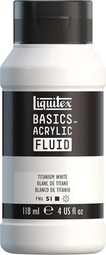 Liquitex Basics acrylic fluid paint front view