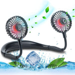 VAGAU portable cooling neck fan front view wearable personal fan