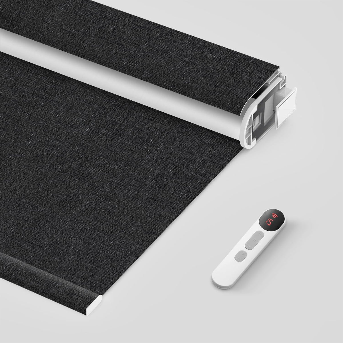 Bringnox No Drill Motorized Blinds with Remote,Blackout, with APP, Voice | With Apple Homekit,Alexa,Google, Customizable Width Range 10-94 in - Image 12