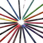 Side angle view of Mont Marte woodless color pencil set