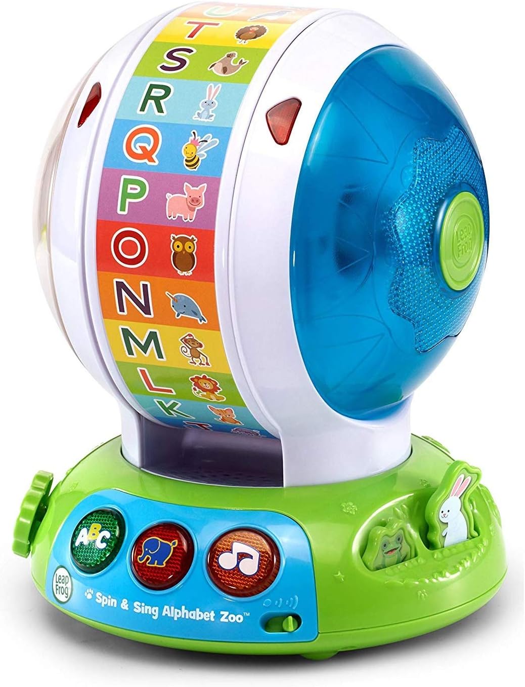 LeapFrog Spin and Sing Alphabet Zoo front view educational toy