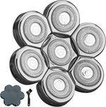 Men's Electric Shaver Replacement Heads 5D Sharp Head Shaver Replacement Heads Floating Shaver Blades for Electric Rotary Shaver (5 heads Gold) - Image 12