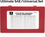 Neiko universal o-ring set packaging and hardshell case