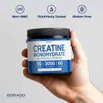 Dorado Nutrition vegan creatine monohydrate for muscle recovery