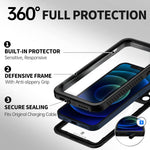 BEASTEK iPhone 12 shockproof case showing drop protection angle