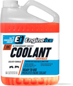 Engine Ice Hi-Performance Side-By-Side and ATV Coolant bottle front view showing premium orange fluid label