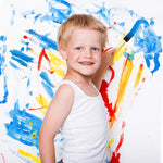 Vivinin sponge paint brushes ideal for wood staining and varnishes.