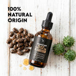 Bloomora Jamaican black castor oil for hair and scalp application
