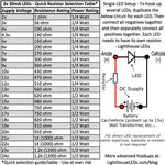 Lighthouse LEDs pack of 10 electronic components for DIY projects