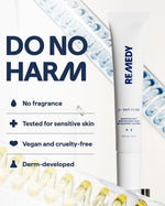 Remedy Science under eye care cream with niacinamide and squalane