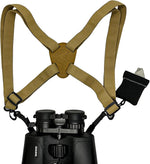 GAIARENA camo binocular strap lifestyle view