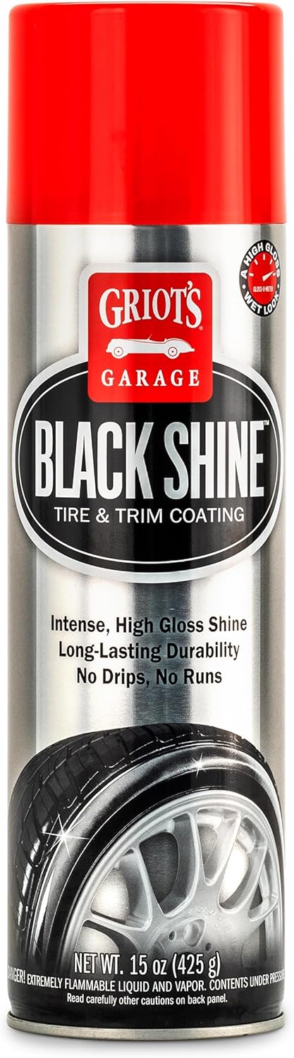 Griot's Garage Black Shine Tire and Trim Coating front view bottle