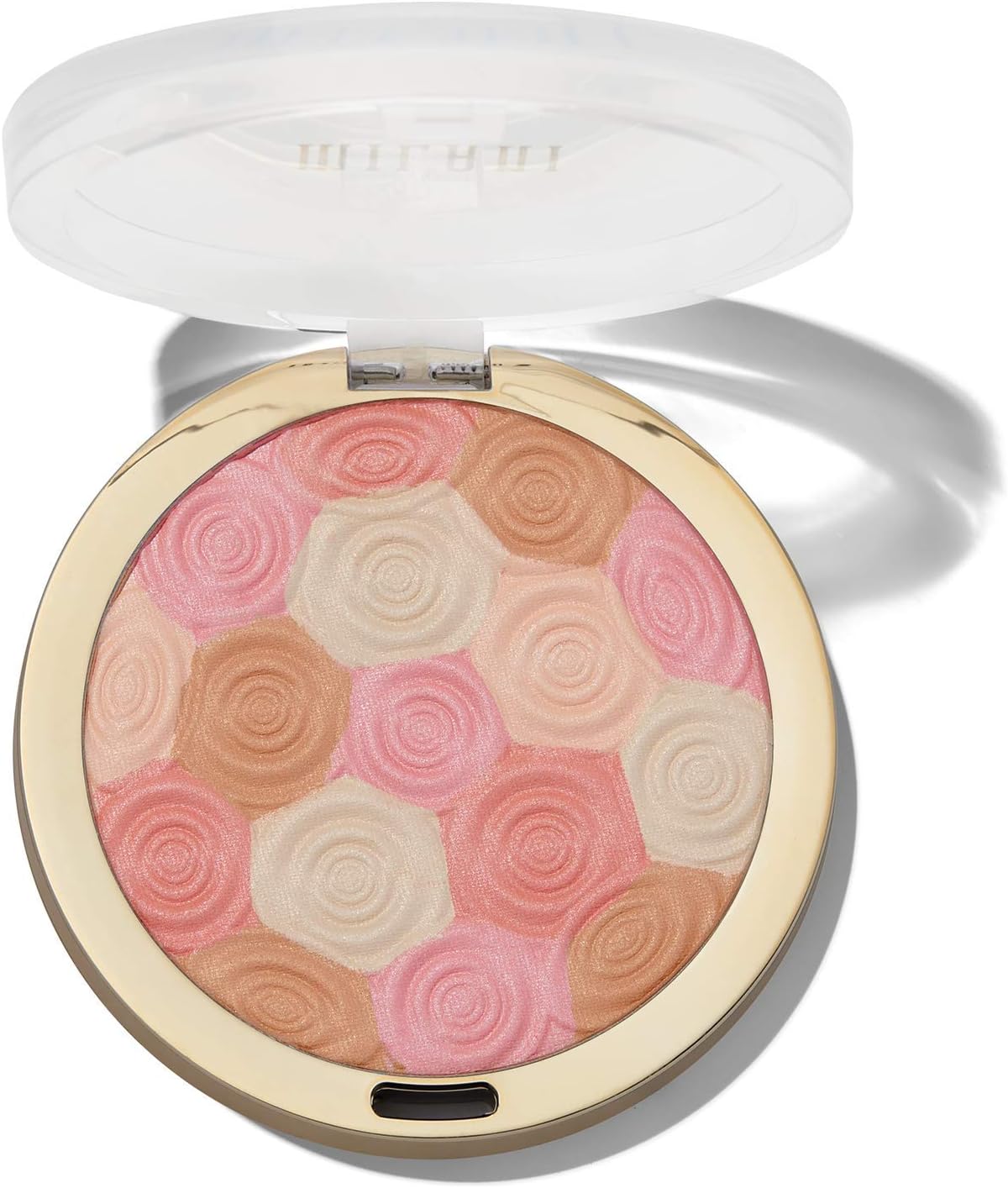 Milani multi purpose highlighter blush and bronzer open compact