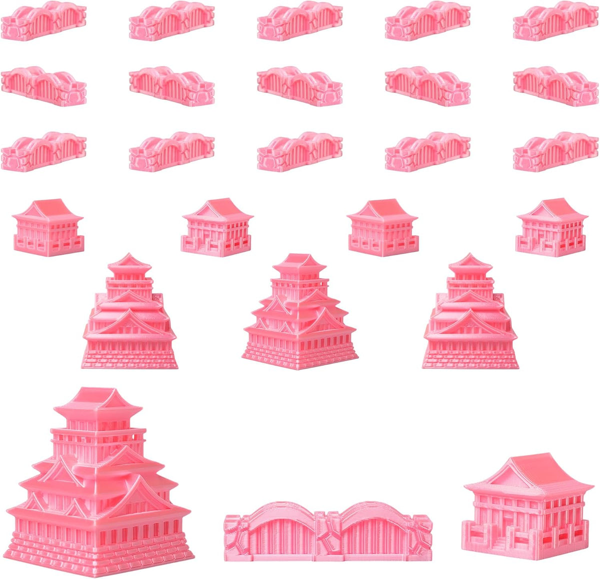 BKPrint3D complete player set components laid out