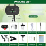 Automatic reptile misting system for rainforest enclosures