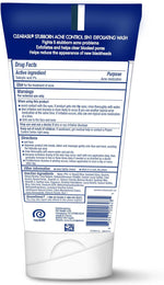Clearasil Stubborn Acne Control 5in1 Exfoliating Wash, Maximum Strenght with 2% Salicylic Acid Acne Treatment Medicine, Daily Acne Facial Cleanser 6.78 fl oz - Image 9