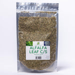 Herb To Body Alfalfa Leaf Cut and Sifted 4 Ounce Pouch Front View