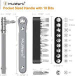 MulWark close quarters screwdriver set in organized cartridge case