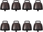 Attkryy 8-piece metal grazing bells set front view