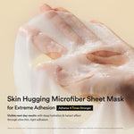 A stack of ten individual packages of the Korean daily skincare treatment for calming irritation.