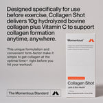 Momentous Collagen Shot single serving liquid gel packet