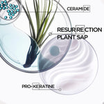 Side profile of Kérastase Resistance reconstructing shampoo bottle