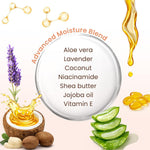 Bloomora foot care mask opened pouch display