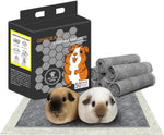 Small animal habitat setup with Ginidear disposable liner