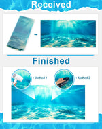 Mindsoft aquarium background pack dimensions measurement view