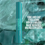 Side view of Maybelline Green Edition Mega Mousse Mascara bottle