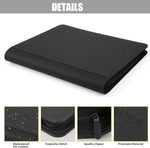 CARDBINDER Toploader Binder zipper closure detail