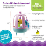 Catstages interactive cat toy side angle