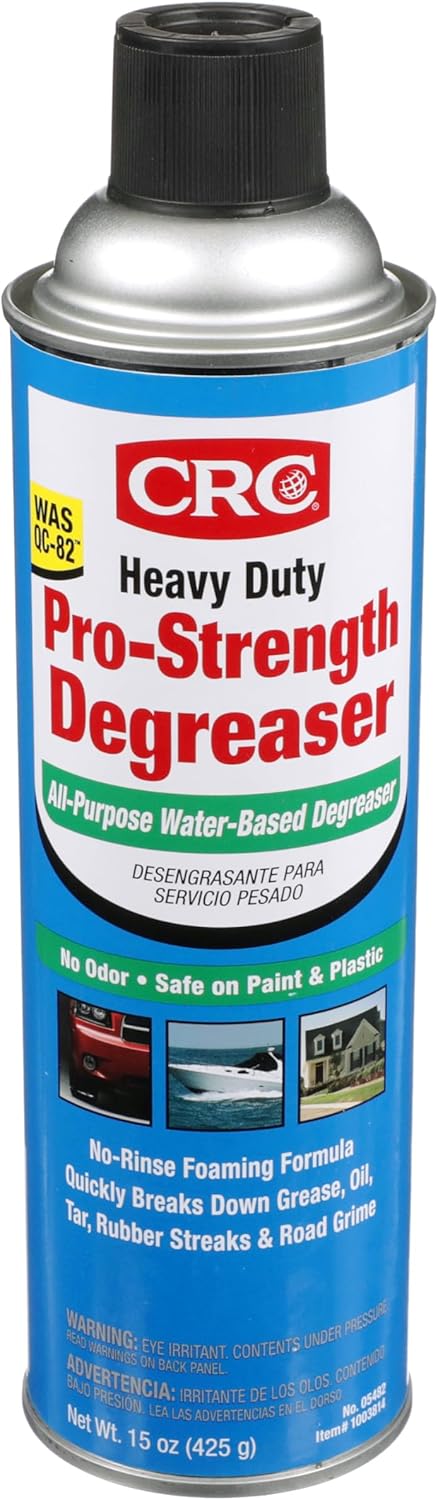 CRC Heavy Duty Pro Strength Degreaser 15 Ounce front view aerosol spray can